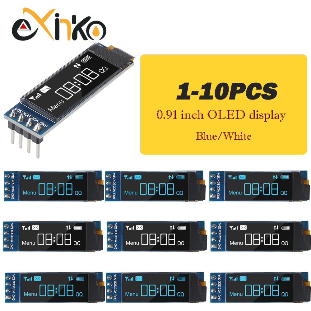 1-10pcs 0.91 inch OLED Display - Lcd 1602 ulasan dan harga