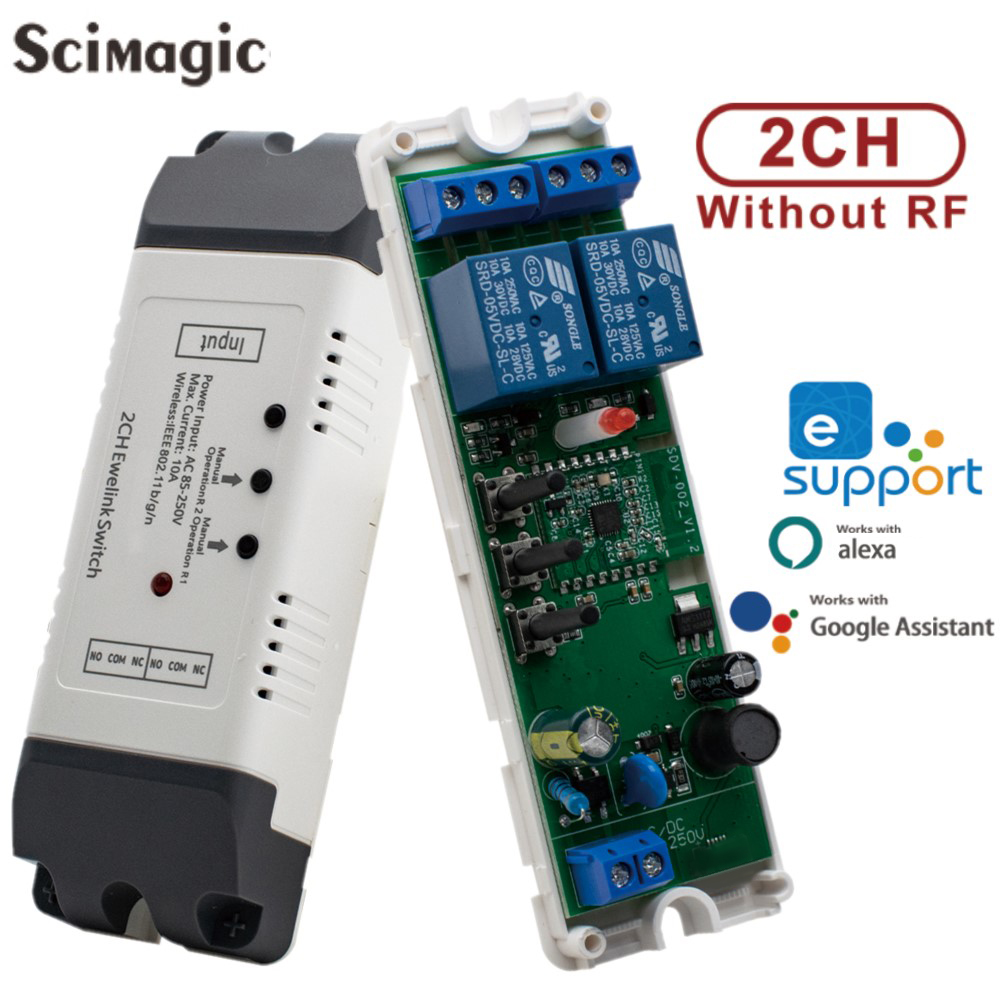 2CH Wifi Smart Switch Module R - Relay Module 4 Channel ulasan dan harga