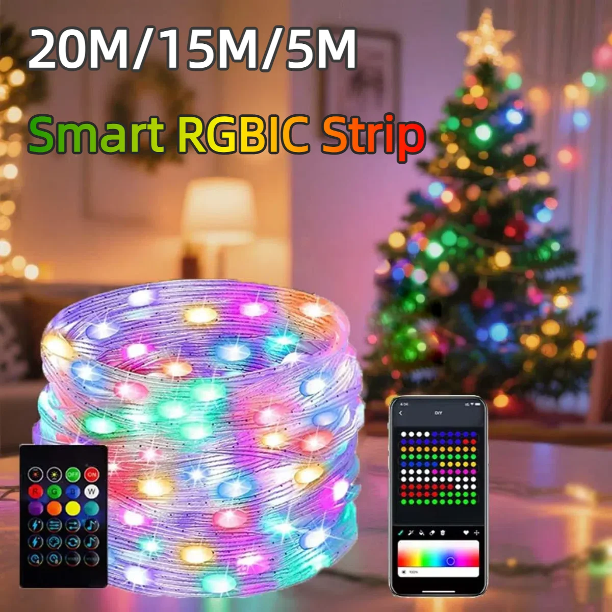 20M/10M/5M Smart USB 5V LED St - Ws2812B ulasan dan harga