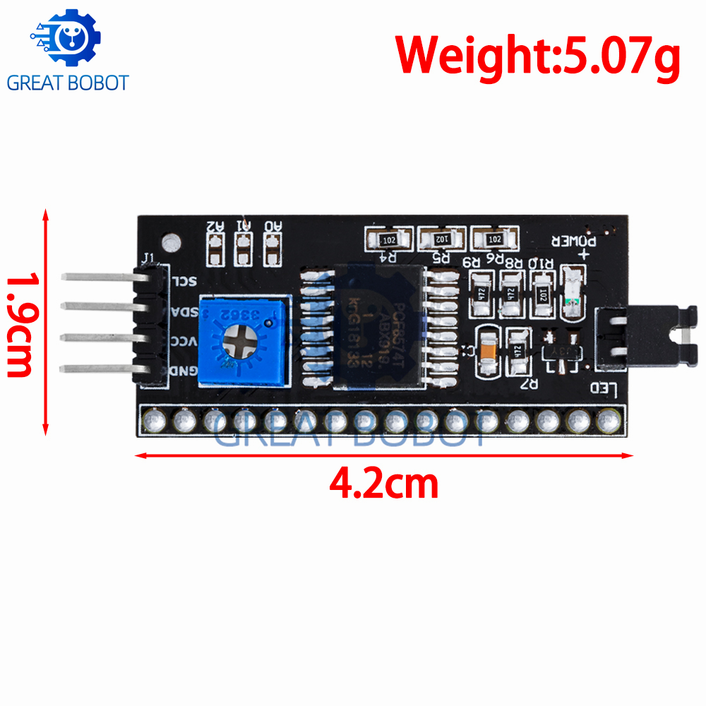 PCF8574 IO Expansion Board -I/ - Lcd 1602 ulasan dan harga