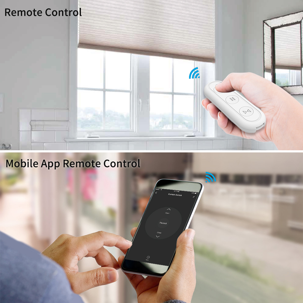 Tuya Smart Life Curtain Switch - Ir Remote Module ulasan dan harga